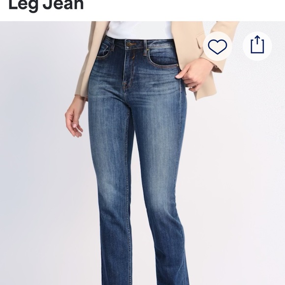 Like new! Ace High Rise Slim Straight
Leg Jean - Picture 2 of 4